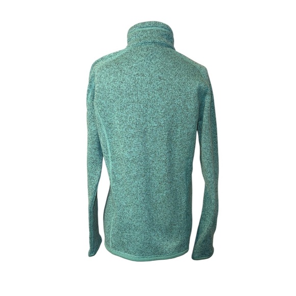 Patagonia Teal 1/4 Zip Better Sweater Pullover - Picture 3 of 7